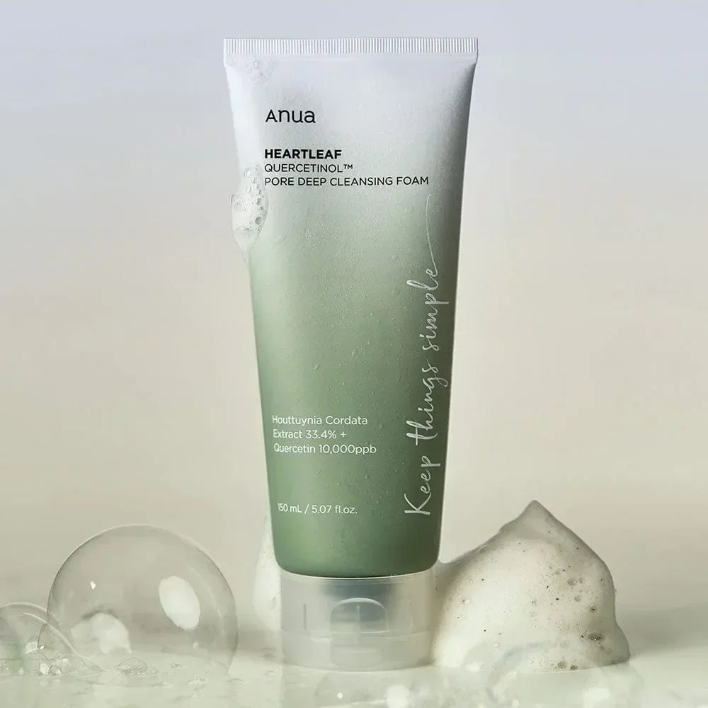 Anua Heartleaf 77% Skin Care Set Soothing Hydration & Deep Cleansing for Sensitive Skin