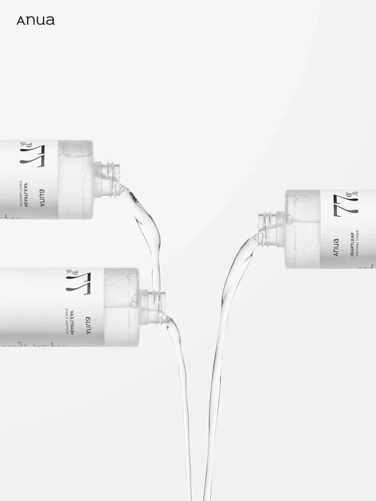 Anua Heartleaf 77% Skin Care Set Soothing Hydration & Deep Cleansing for Sensitive Skin