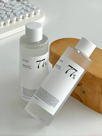 Anua Heartleaf 77% Skin Care Set Soothing Hydration & Deep Cleansing for Sensitive Skin
