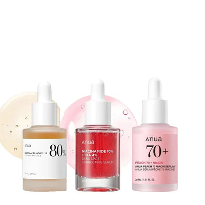Anua Heartleaf 77% Skin Care Set Soothing Hydration & Deep Cleansing for Sensitive Skin