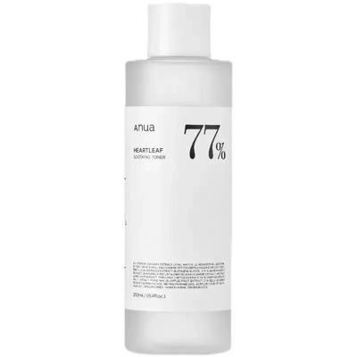 Anua Heartleaf 77% Skin Care Set Soothing Hydration & Deep Cleansing for Sensitive Skin